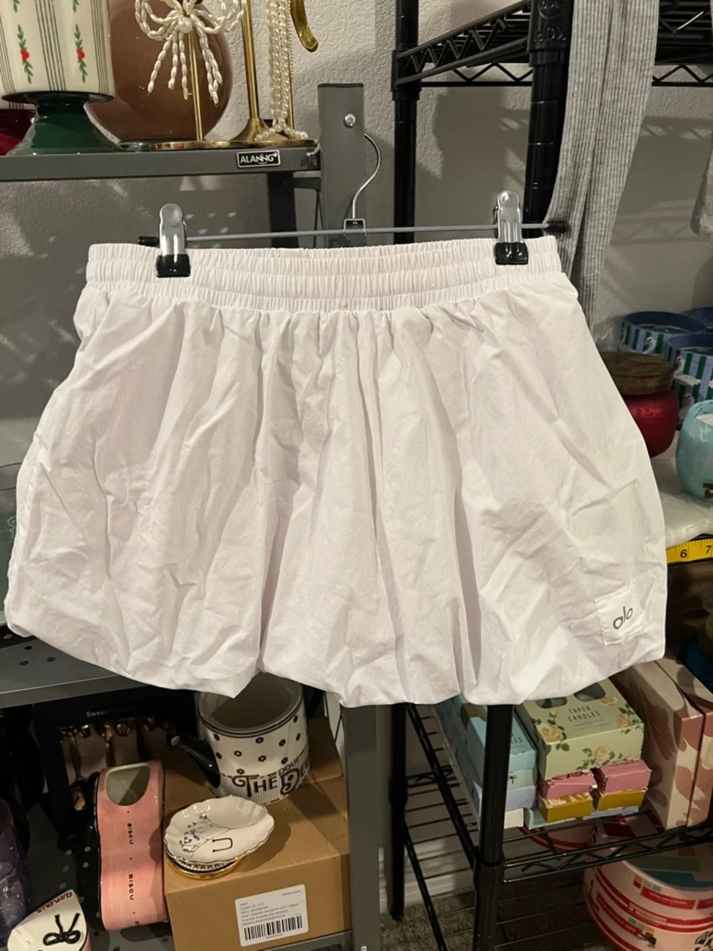 Alo Yoga Bubble Tennis Skirt - White, XS NWOT